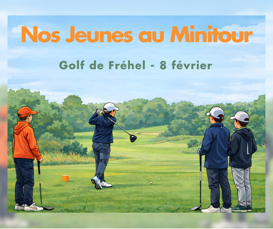 Nos Jeunes de l'école de golf
