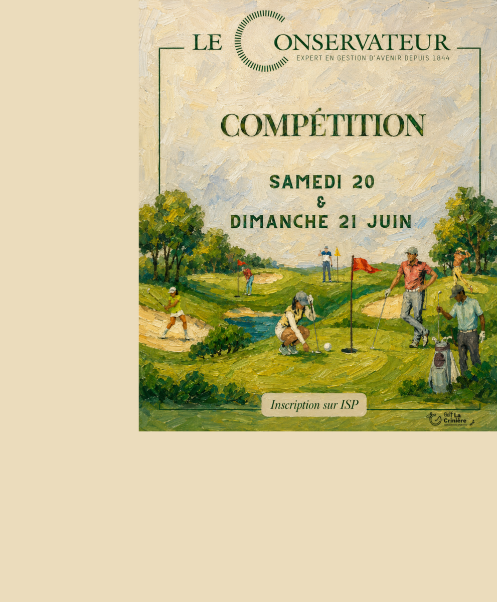 NOTRE COMPÉTITION "LE CONSERVATEUR" CE WEEK-END
