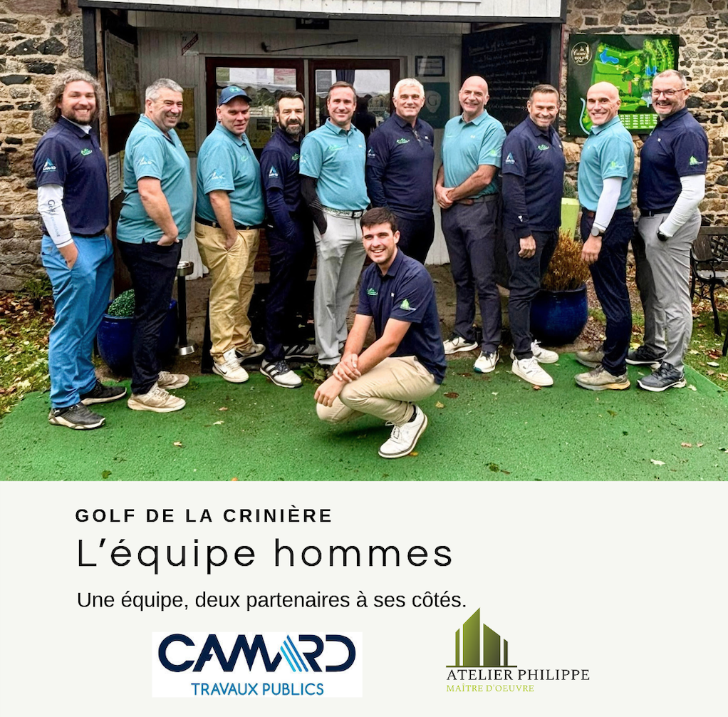 SPONSORING DE NOTRE ÉQUIPE HOMMES