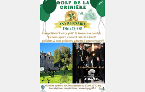 35 ans du golf !!!