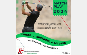 FINALE DU MATCH PLAY 2024