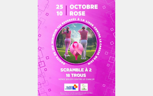 Tous ensemble pour OCTOBRE ROSE, le dimanche 25 octobre.
