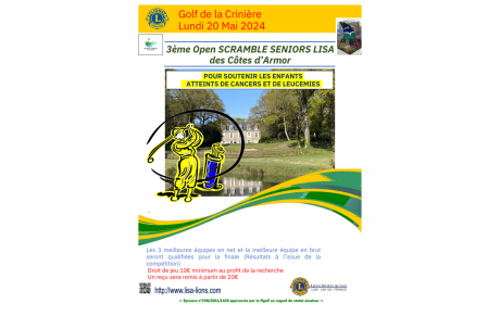 COMPÉTITION CARITATIVE &quot;LISA&quot; POUR SOUTENIR LES ENFANTS MALADES