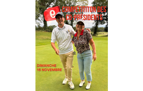 COMPÉTITION DES CO-PRÉSIDENTS LE 16 NOVEMBRE